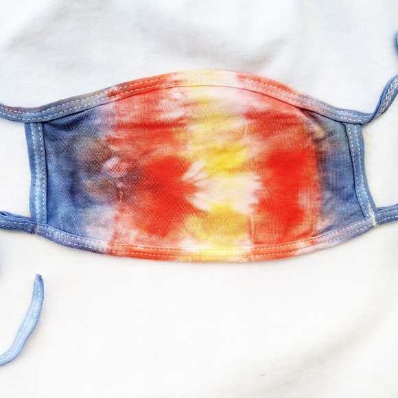 Tie-dye Cotton Reusable Face Mask - Picture 5 of 5